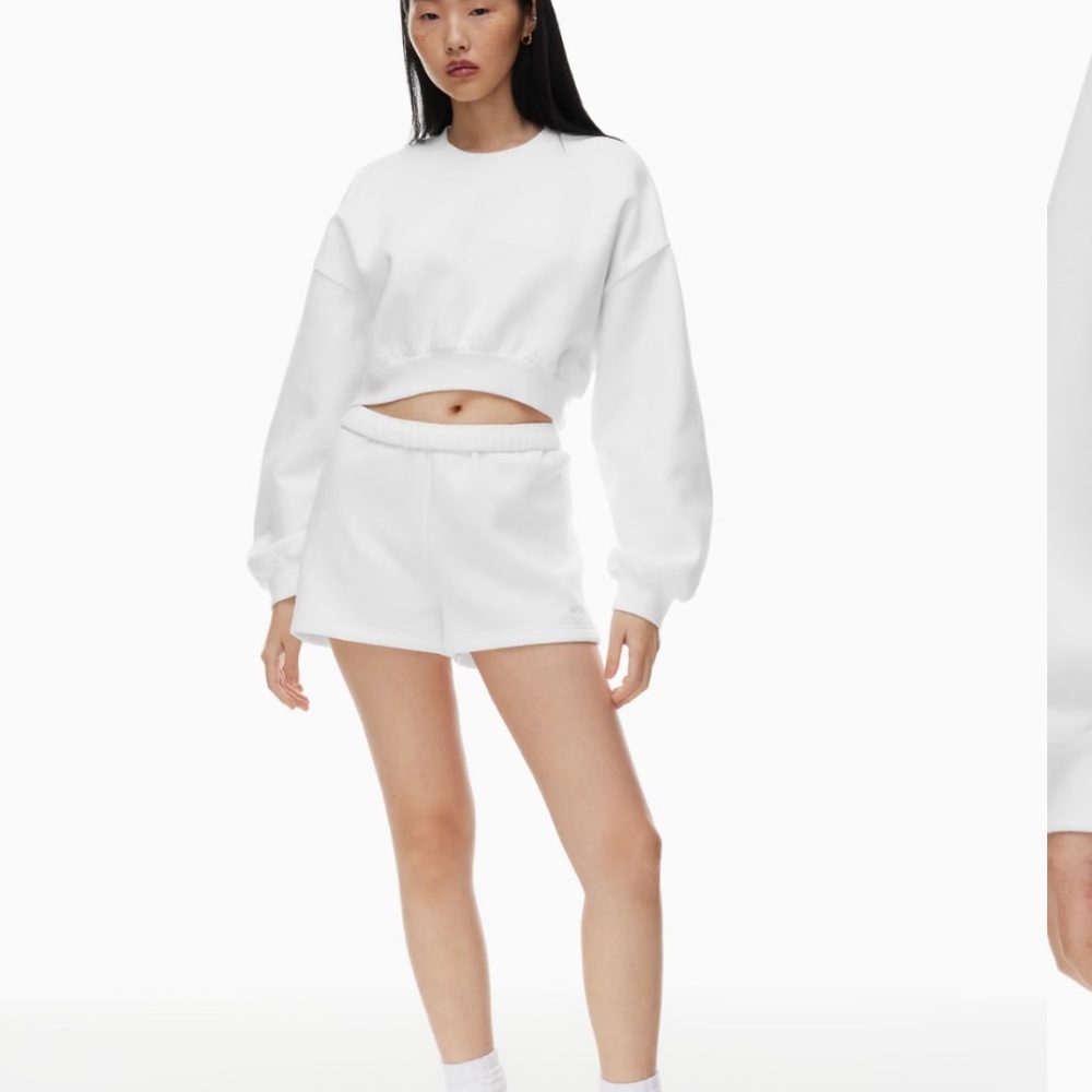 Aritzia Cozy Fleece Perfect Hi-Rise Sweatshorts NWT